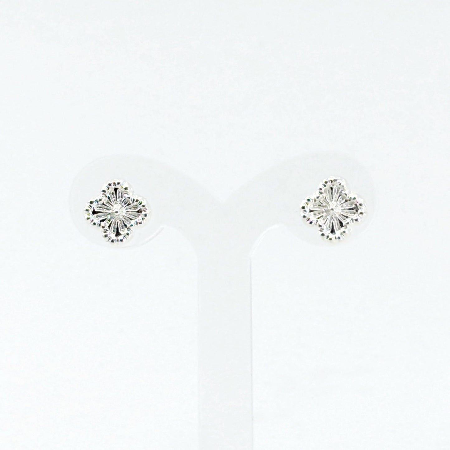 Trébol de 4 petalos diamantado