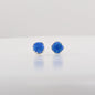 Arete opalo azul