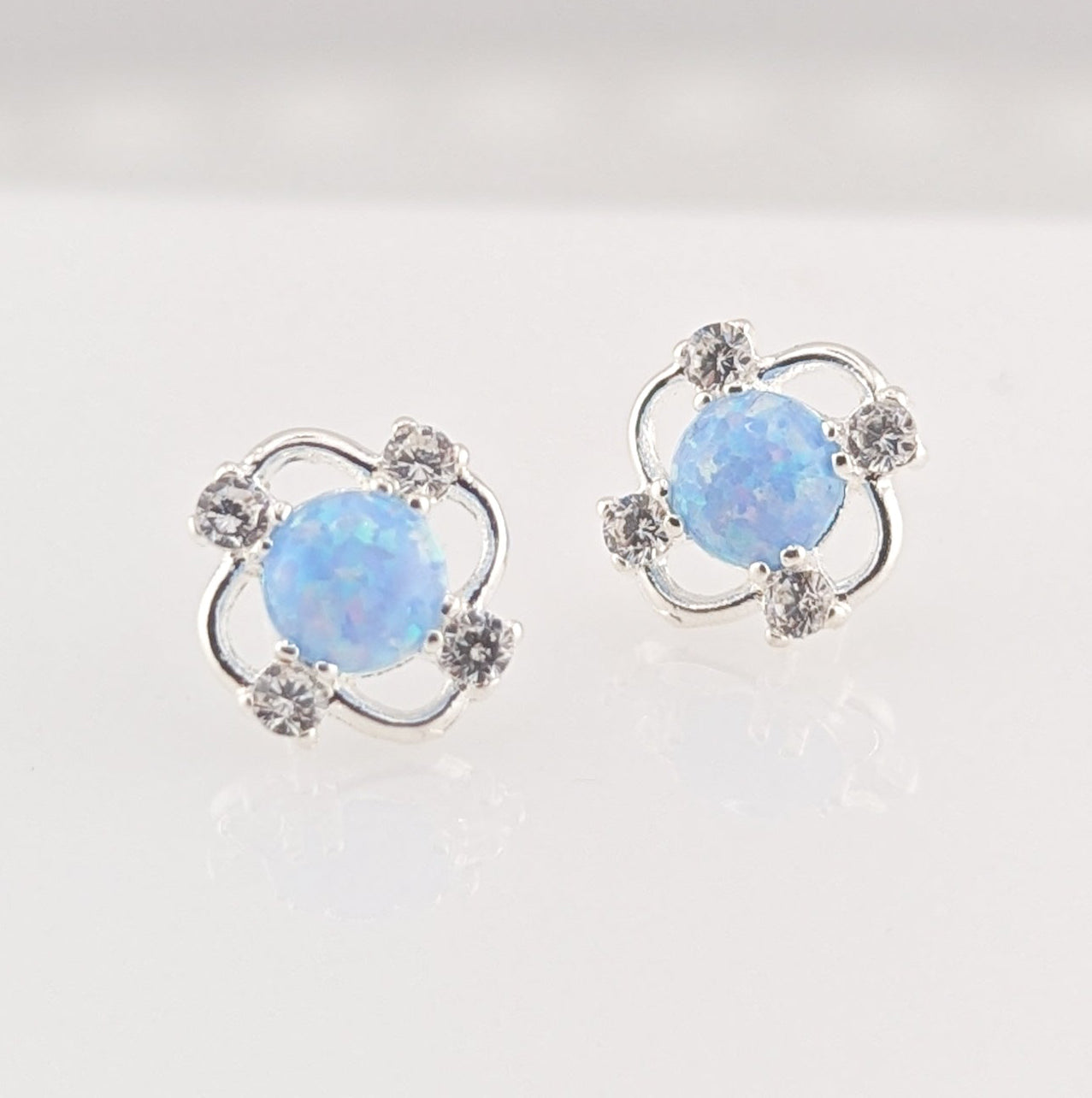 Aretes Opaline